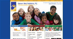 Desktop Screenshot of denverwestpediatrics.com